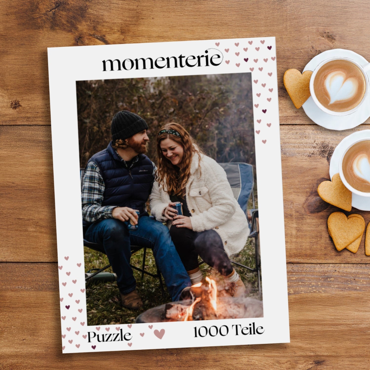 Personalisiertes Fotopuzzle zum Valentinstag für Männer – individuelles Puzzle mit eigenem Foto und persönlicher Botschaft als kreative Geschenkidee für ihn